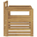 2 Bucată Set de canapele de exterior Lemn Solid de Acacia Alb - WALTI WALTI