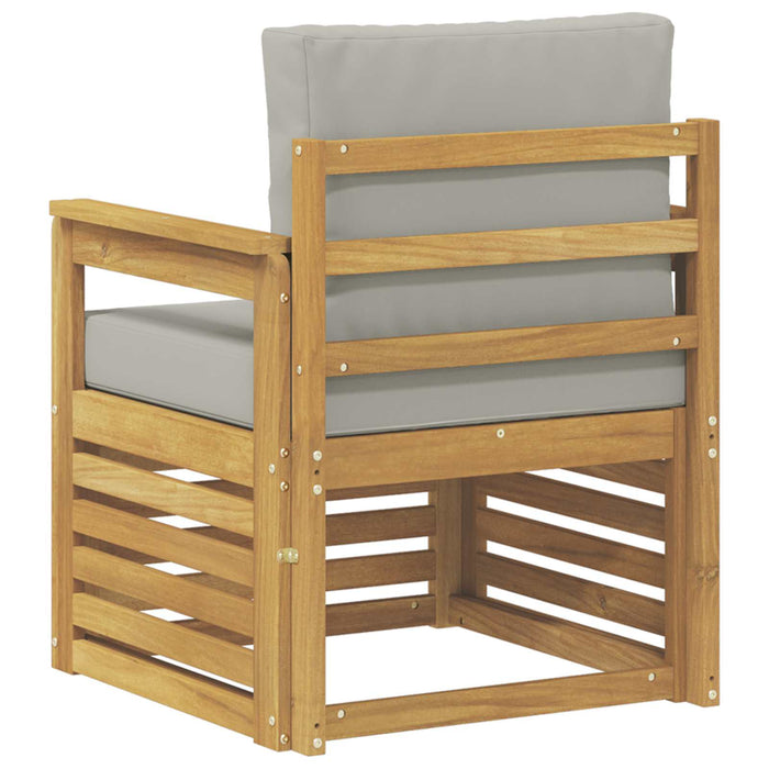 2 Bucată Set de canapele de exterior Poliester - WALTI WALTI