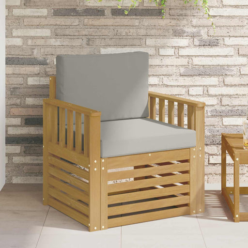 2 Bucată Set de canapele de exterior Poliester - WALTI WALTI