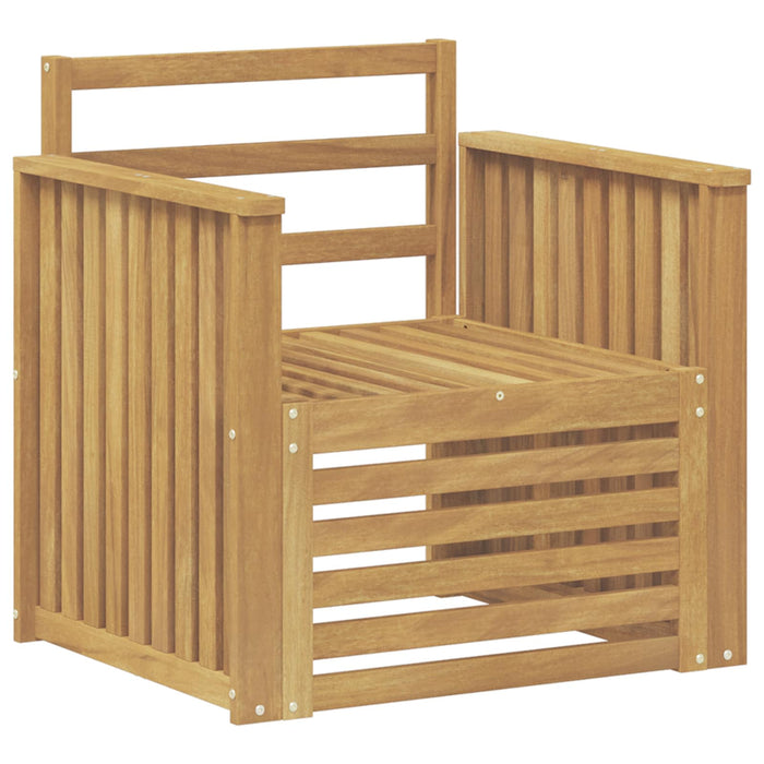 Set de canapele de exterior Lemn Solid de Acacia Alb - WALTI WALTI