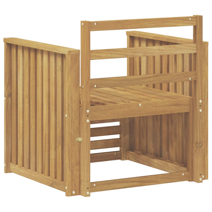 Set de canapele de exterior Lemn Solid de Acacia Alb - WALTI WALTI