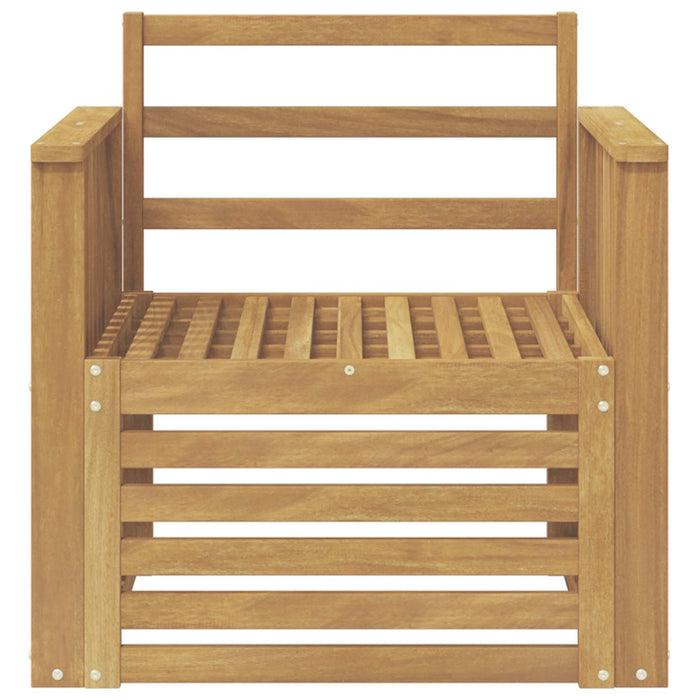 Set de canapele de exterior Lemn Solid de Acacia Alb - WALTI WALTI