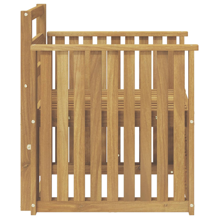 Set de canapele de exterior Lemn Solid de Acacia Alb - WALTI WALTI