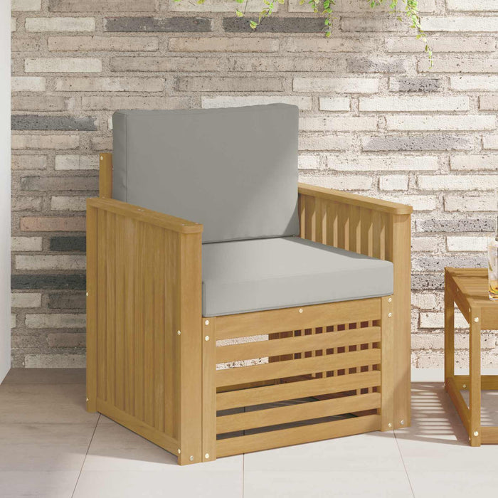 Set de canapele de exterior Poliester Alb - WALTI WALTI