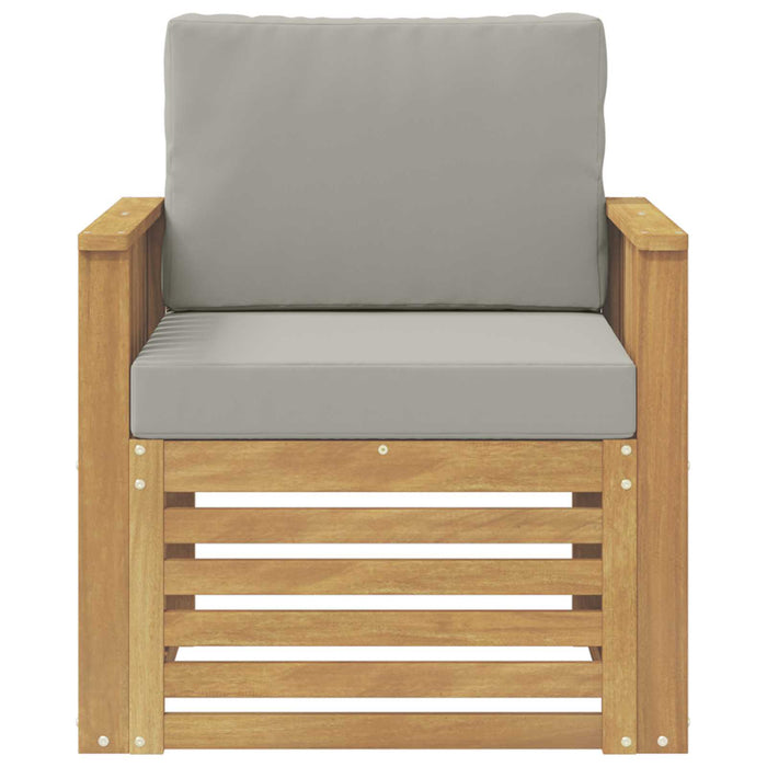 Set de canapele de exterior Poliester Alb - WALTI WALTI