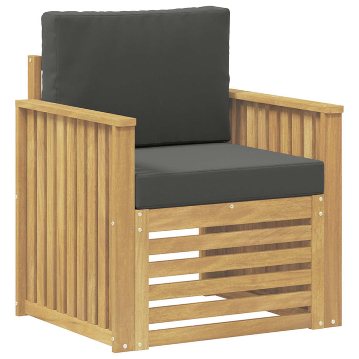 Set de canapele de exterior Poliester Alb - WALTI WALTI