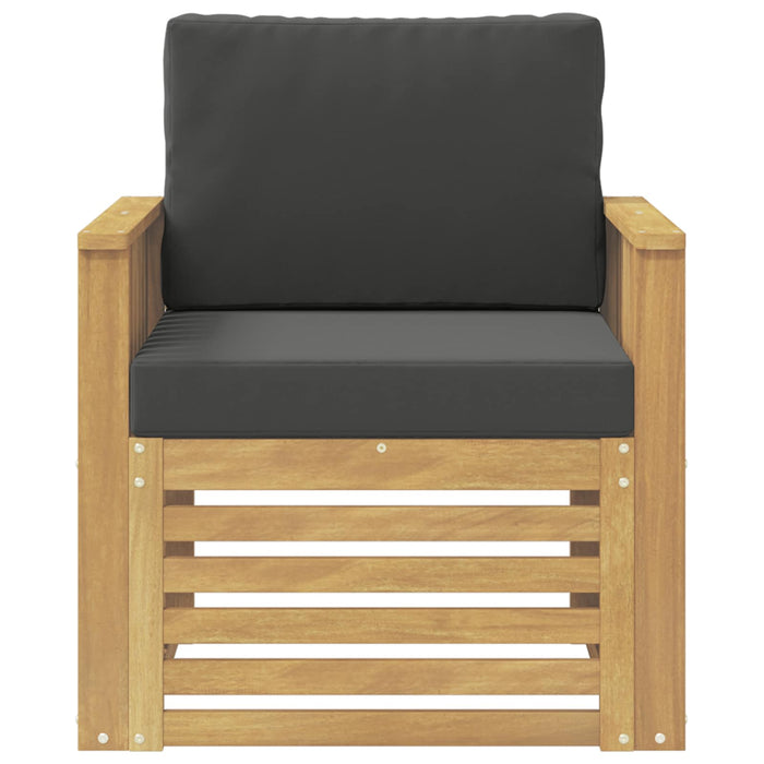 Set de canapele de exterior Poliester Alb - WALTI WALTI