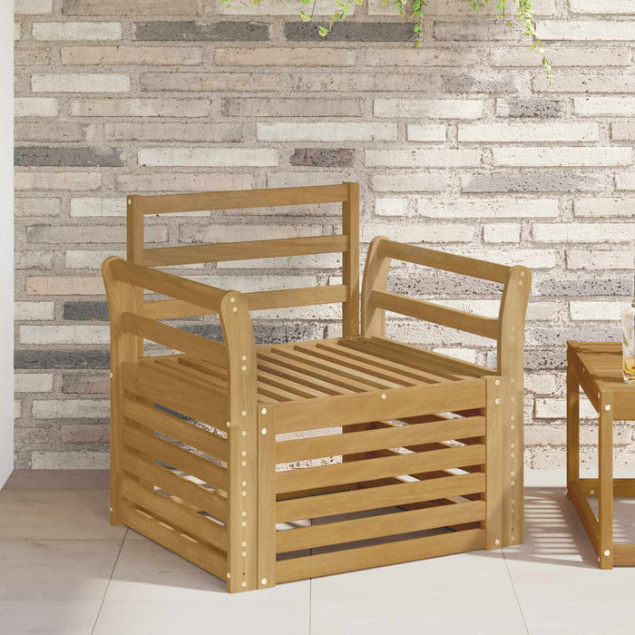 Set de canapele de exterior Lemn Solid de Acacia Alb - WALTI WALTI