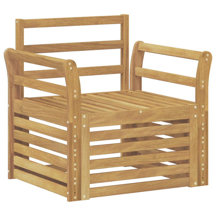 Set de canapele de exterior Lemn Solid de Acacia Alb - WALTI WALTI