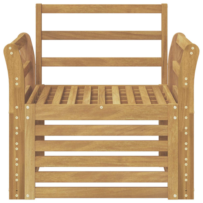 Set de canapele de exterior Lemn Solid de Acacia Alb - WALTI WALTI