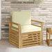 Set de canapele de exterior Poliester Alb - WALTI WALTI