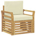 Set de canapele de exterior Poliester Alb - WALTI WALTI
