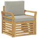 Set de canapele de exterior Poliester Alb - WALTI WALTI