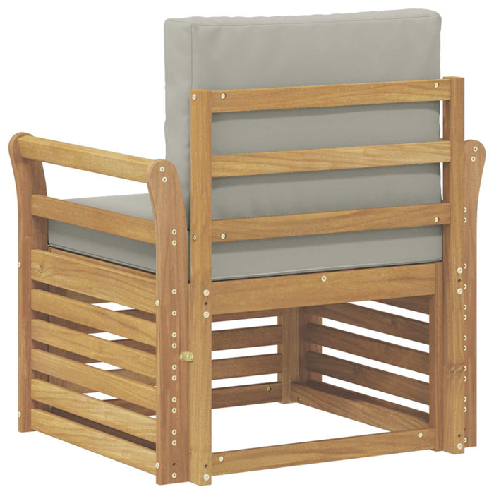 Set de canapele de exterior Poliester Alb - WALTI WALTI
