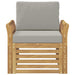 Set de canapele de exterior Poliester Alb - WALTI WALTI