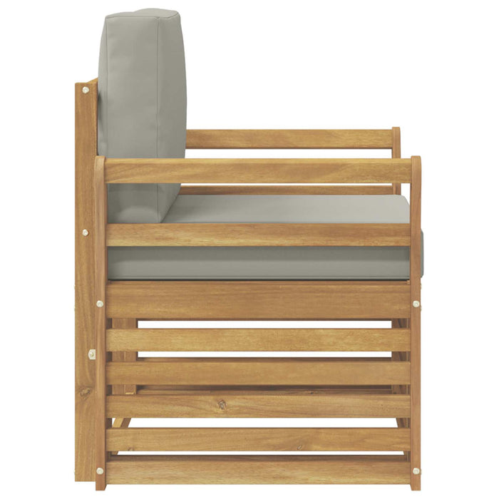 Set de canapele de exterior Poliester Alb - WALTI WALTI