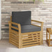 Set de canapele de exterior Poliester Alb - WALTI WALTI