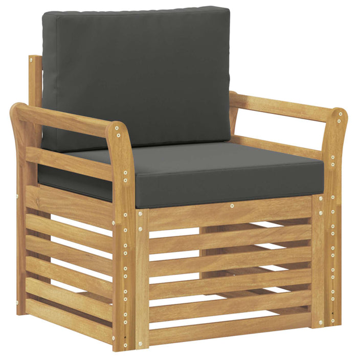Set de canapele de exterior Poliester Alb - WALTI WALTI