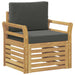 Set de canapele de exterior Poliester Alb - WALTI WALTI