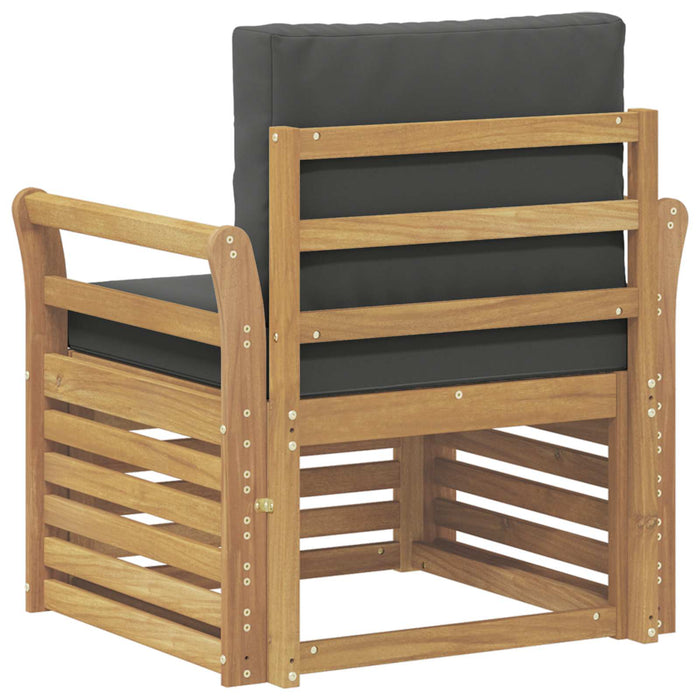 Set de canapele de exterior Poliester Alb - WALTI WALTI