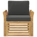 Set de canapele de exterior Poliester Alb - WALTI WALTI