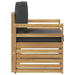 Set de canapele de exterior Poliester Alb - WALTI WALTI