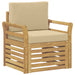 Set de canapele de exterior Poliester Alb - WALTI WALTI