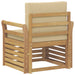 Set de canapele de exterior Poliester Alb - WALTI WALTI