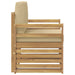 Set de canapele de exterior Poliester Alb - WALTI WALTI