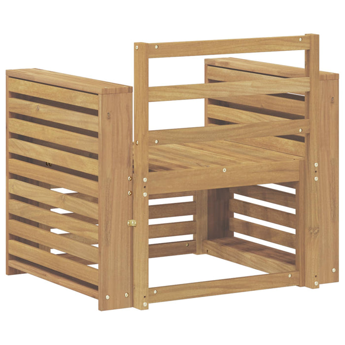 Set de canapele de exterior Lemn Solid de Acacia Alb - WALTI WALTI