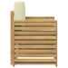 Set de canapele de exterior Poliester Alb - WALTI WALTI