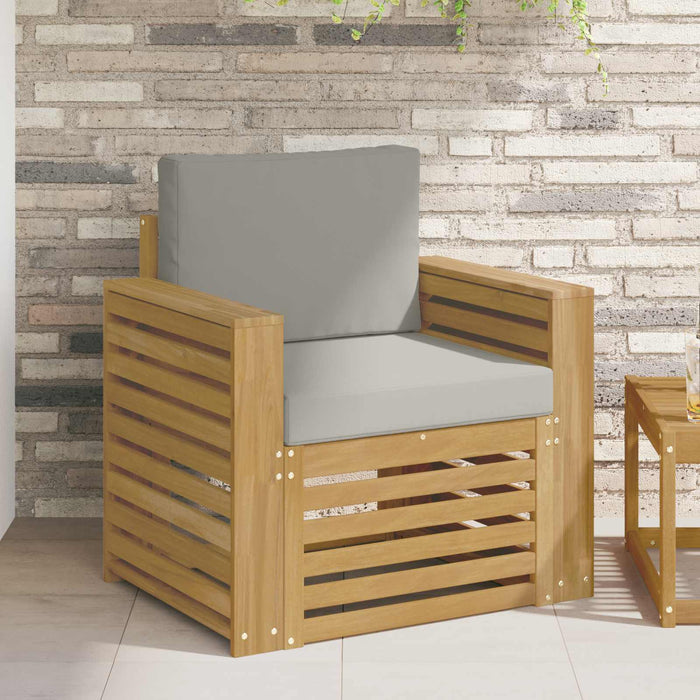 Set de canapele de exterior Poliester Alb - WALTI WALTI