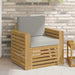 Set de canapele de exterior Poliester Alb - WALTI WALTI