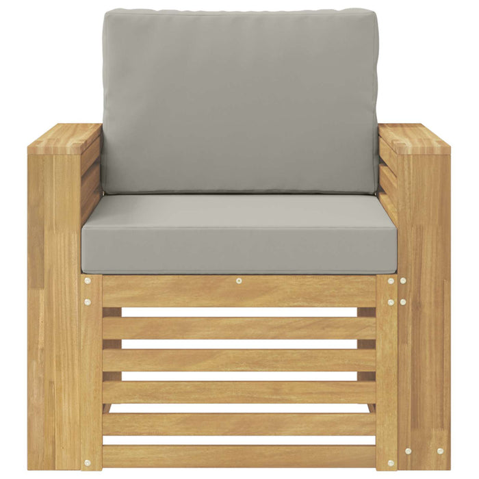 Set de canapele de exterior Poliester Alb - WALTI WALTI