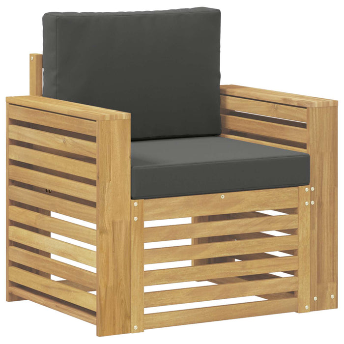 Set de canapele de exterior Poliester Alb - WALTI WALTI