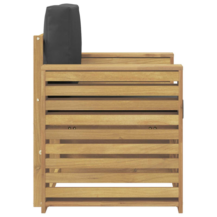 Set de canapele de exterior Poliester Alb - WALTI WALTI