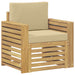 Set de canapele de exterior Poliester Alb - WALTI WALTI