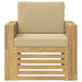 Set de canapele de exterior Poliester Alb - WALTI WALTI