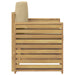 Set de canapele de exterior Poliester Alb - WALTI WALTI