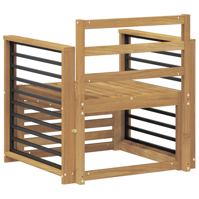 Set de canapele de exterior Lemn Solid de Acacia Alb - WALTI WALTI