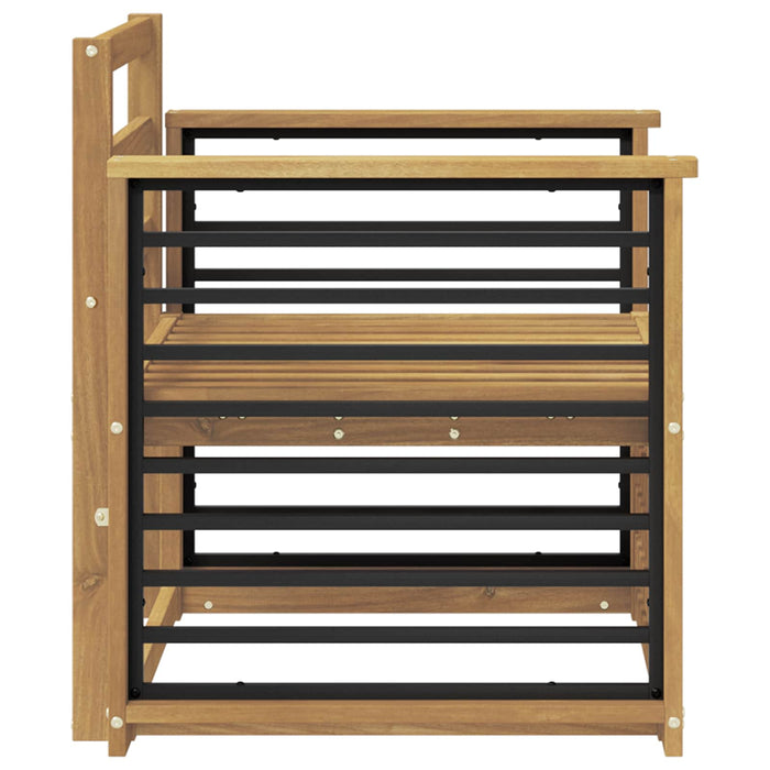 Set de canapele de exterior Lemn Solid de Acacia Alb - WALTI WALTI