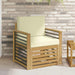 Set de canapele de exterior Poliester Alb - WALTI WALTI
