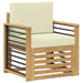 Set de canapele de exterior Poliester Alb - WALTI WALTI