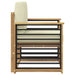 Set de canapele de exterior Poliester Alb - WALTI WALTI