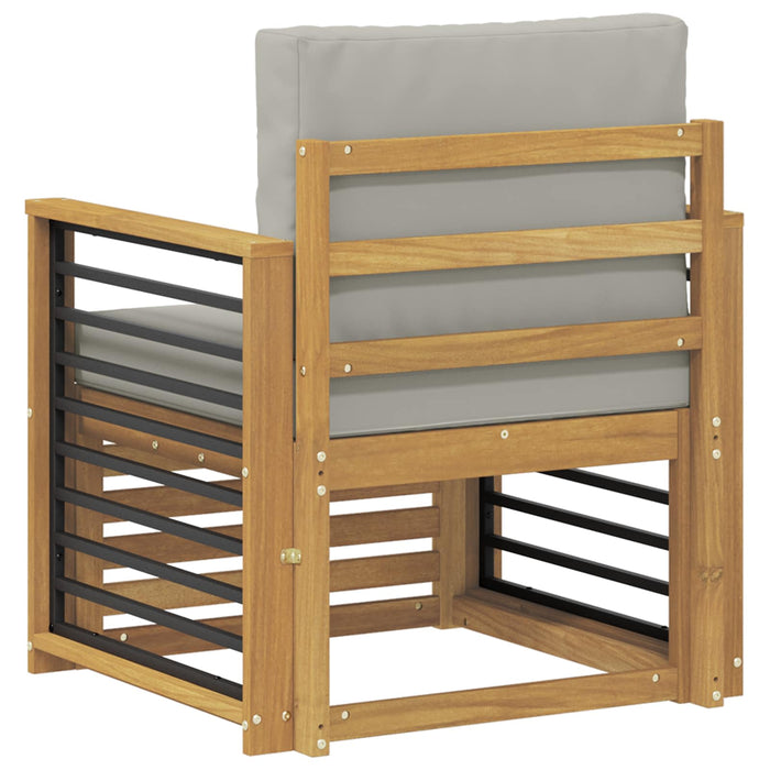 Set de canapele de exterior Poliester Alb - WALTI WALTI