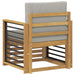 Set de canapele de exterior Poliester Alb - WALTI WALTI