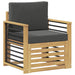 Set de canapele de exterior Poliester Alb - WALTI WALTI