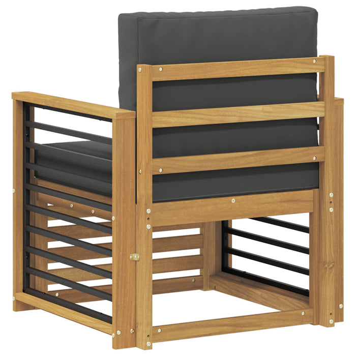 Set de canapele de exterior Poliester Alb - WALTI WALTI