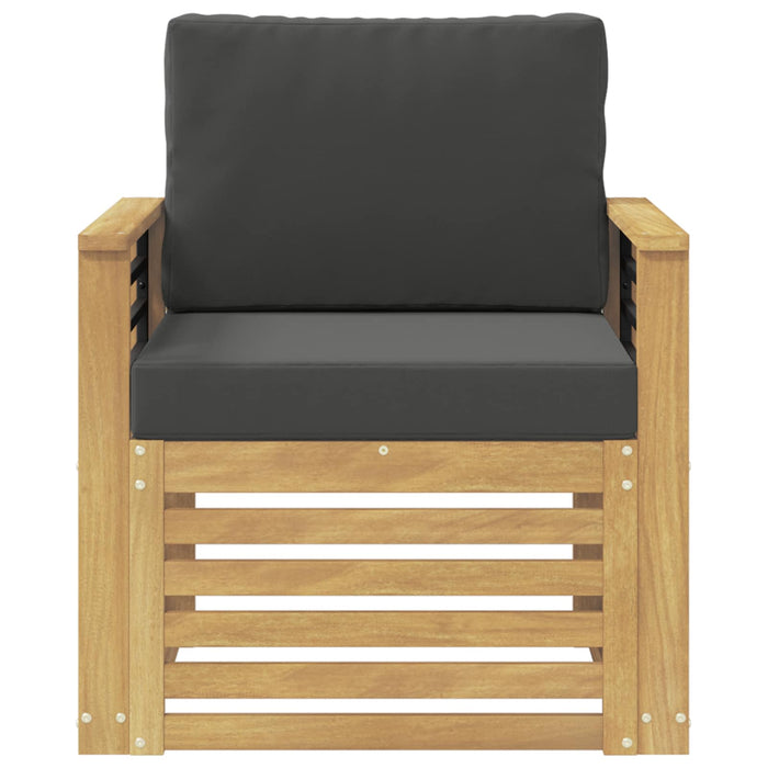 Set de canapele de exterior Poliester Alb - WALTI WALTI