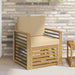 Set de canapele de exterior Poliester Alb - WALTI WALTI